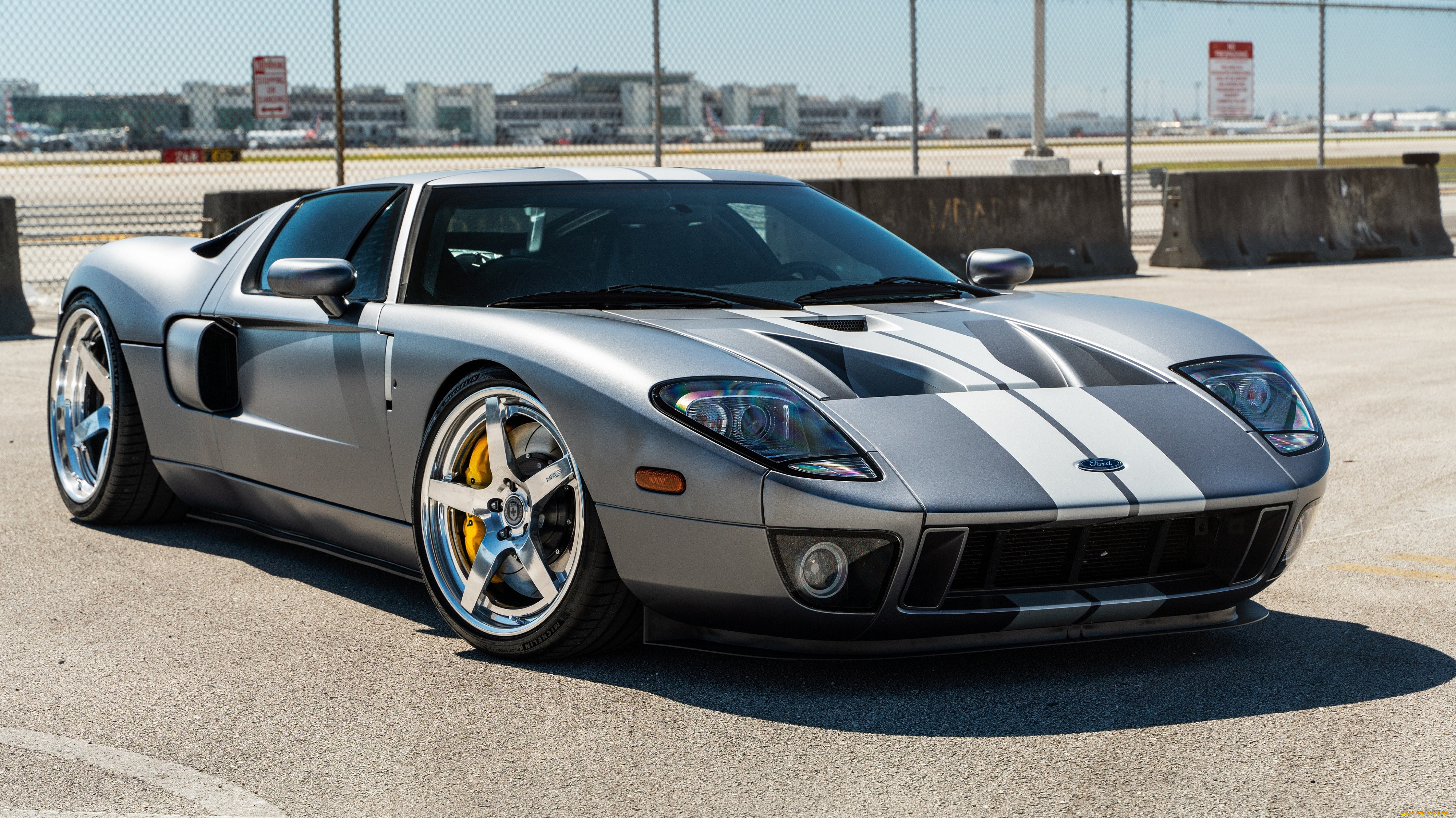   , , ford, gt, side, silver, sportcar